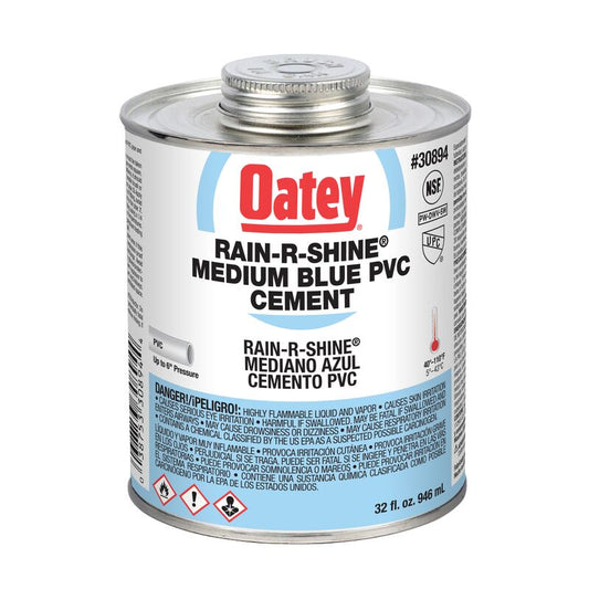 Rain-R-Shine® Medium Blue PVC Cement