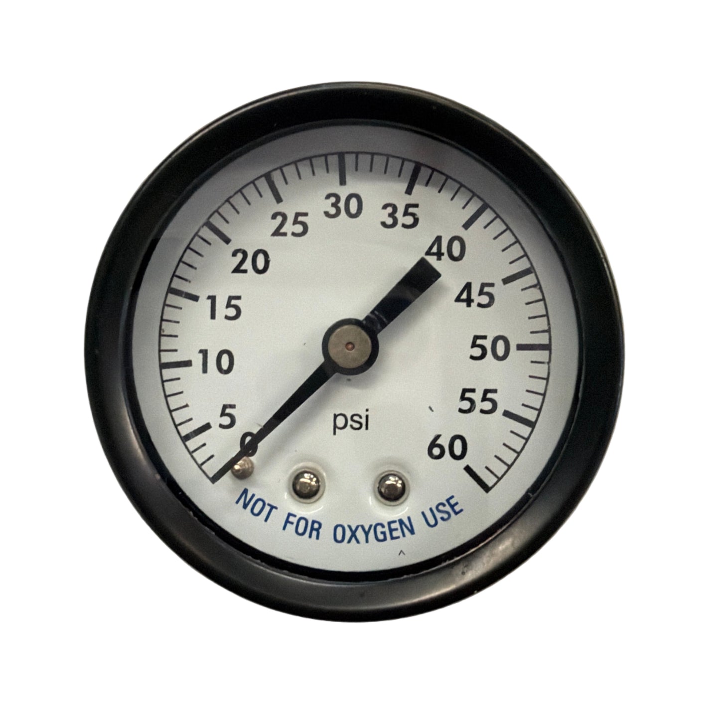 Back Mounted Pressure Gauge