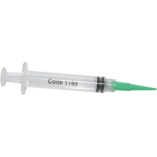 Plastic Syringe with Green Tip for Spin Disk 3-Pack